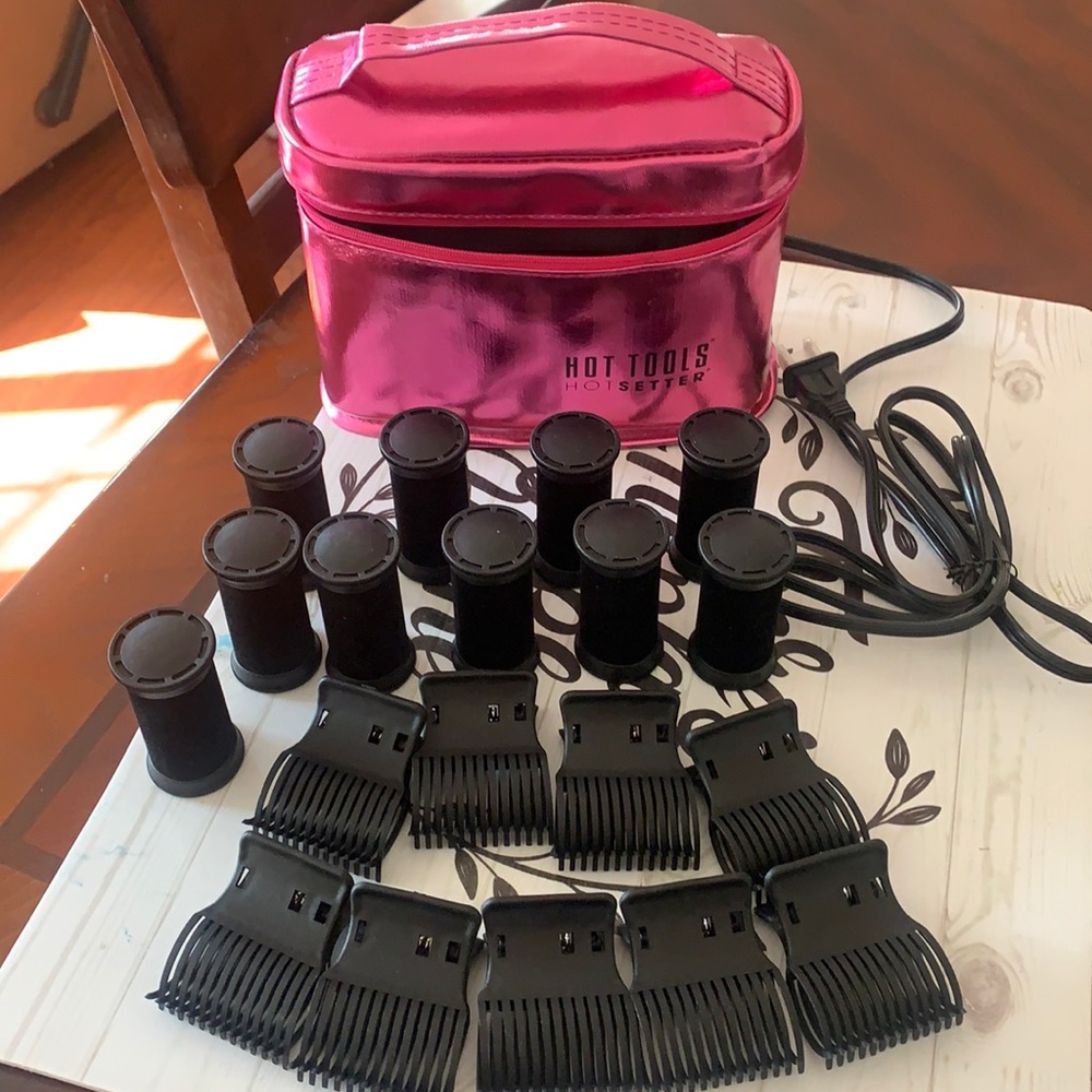 Hot tools hot setters 10 rollers On the Go set